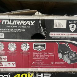 Murray 21 in. 140 cc Briggs and Stratton Walk Behind Gas Push Lawn Mower with Height Adjustment