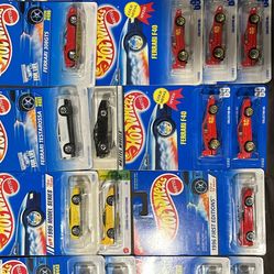 Hot Wheels Lot Of 19 Ferrari Cars