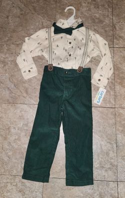 Carters 3pc toddler boys 2t set new