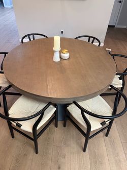 William Sonoma Dining Table and Rove Concept Chairs
