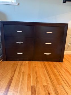 Matching Dark Brown dresser and nightstand