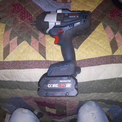 Bosch 1/2 Inch Impact With 8.0Ah Battery, Light, Additional 4.0 Ah Battery And Charger, A $715 Retail Value For Only $300.