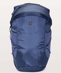 Lululemon Run All Day Backpack Gatsby Blue