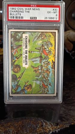 1962 civil war News card #30