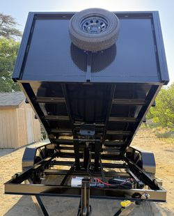Brand New 8x4x12 Scissor Lift Hydraulic Dump Trailer 💎