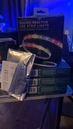 Sound-Reactive Led strip lights