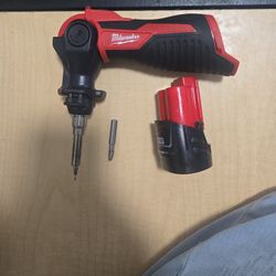 M12 Milwaukee Portable Soldering Iron 