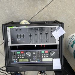 Dj Rack Mixer & CD Player