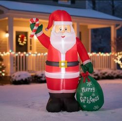Inflatable Santa Claus Decoration