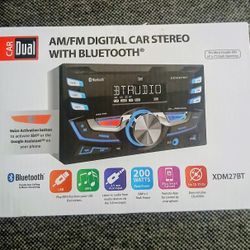 Dual Double Din Bluetooth Car Stereo Brand New In The Box 