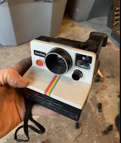 Authentic Vintage Polaroid Land Camera With Original Paperwork And Case