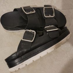 Black Women SANDAL Size 8