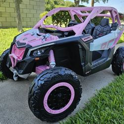 BRAND NEW! 48VOLT 4x4 Kids Can Am Ride On Utv Razor Electric Kids Car With Remote Control & 2 BATTERIES Power Wheels Powerwheels 24v 48v 24volt 