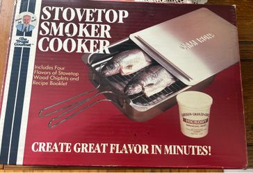 STOVETOP SMOKER COOKER (NEW)