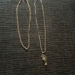 Gold chains $15 And $20