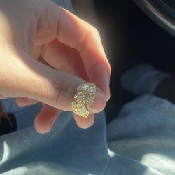 14k Gold Plated Ring Size 9