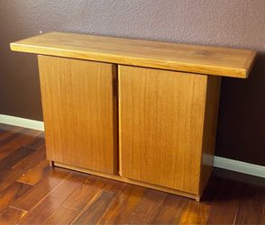 Teak wood dinning cabinet hutch