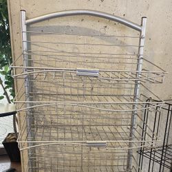 Portable Metal Display Rack for Snacks, Commercial