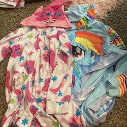 Kids Medium Pajamas My Little Pony And Trolls