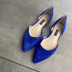 New Royal Blue Flats 