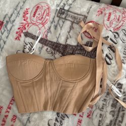 Tan Corset
