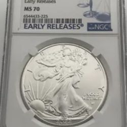 2022 American Silver Eagle 70