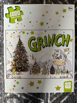 Grinch 1000 piece puzzle