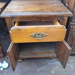 Nice Sturdy Night Side Table Available 