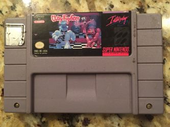 Super Nintendo SNES Game: Clay Fighter