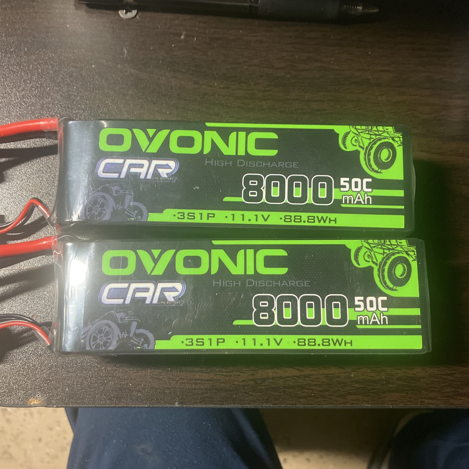 2x Ovonic 3s Lipo Batteries