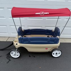 Step2 Whisper Ride Touring Wagon with Canopy 