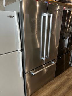 Kitchen aid fridge. Stainless steel. Big size. $$800.