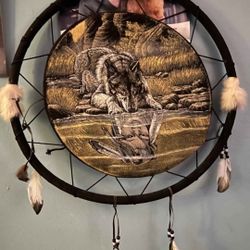 Wolf Dreamcatcher 