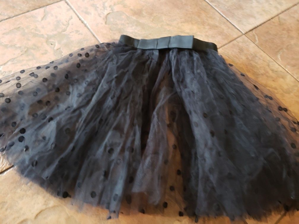 Black tulle skirt small/medium