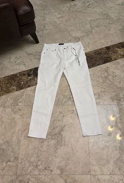 Purple jeans