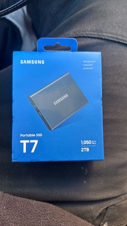 Samsung T7 Portable SSD 