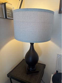 Table lamp with shade