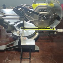 10-inch Sliding Compound Miter Saw with LED 