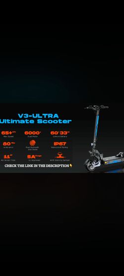 Very fast hyper scooter with the softest adjustable suspension 65mph+ 80mineange $1,100 obo can deliver