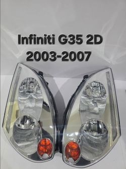 Infiniti G35 2D 2003-2007 Headlights
