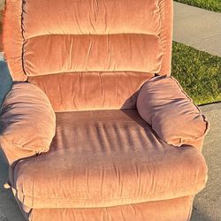 Rose/Pink Recliner, Rocker & Swivels