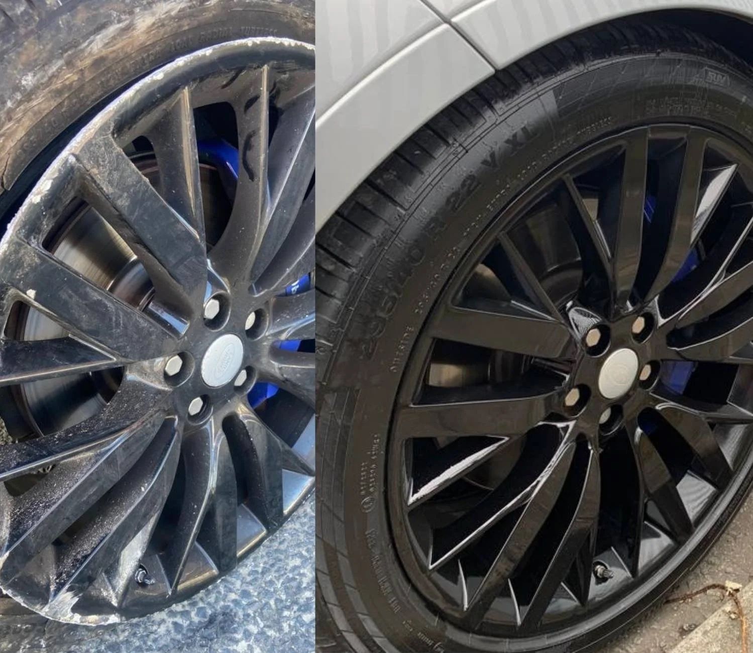 Rim, blackout and caliper painting