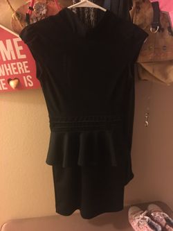 Black dress small