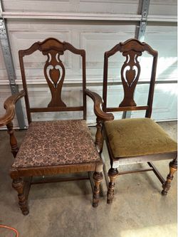 Dining chairs (7) 1(contact info removed) ish