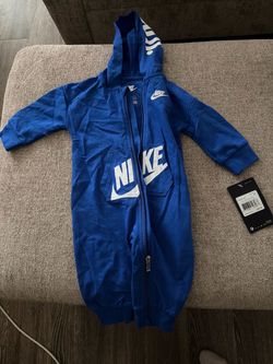 Nike Blue and white romper