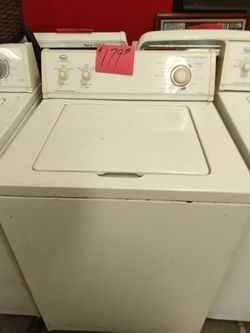 Roper washing machine washer white super size heavy duty . Warranty . Delivery available . 2203 Fowler st. Ft. Myers 33901