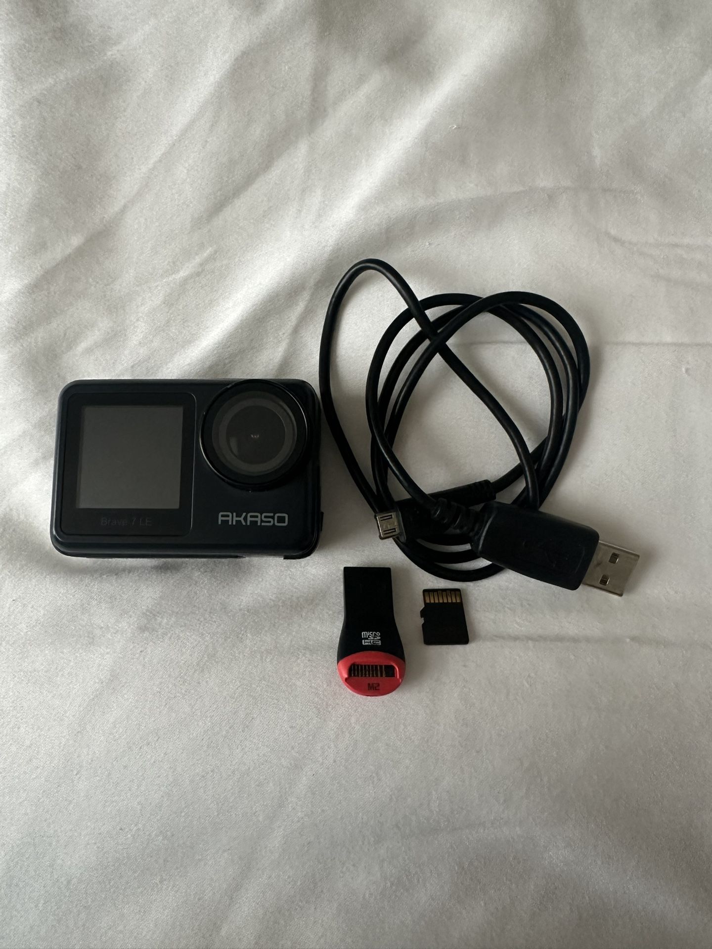 Akaso Brave 7 LE Action Camera w/ free SD Card And Reader