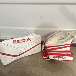 Hockey goalie gloves Rebook