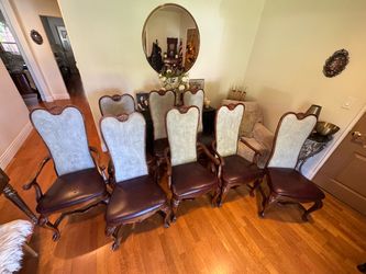 8 dining chairs