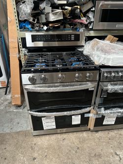 Lg Double Gas Oven with Air Fry